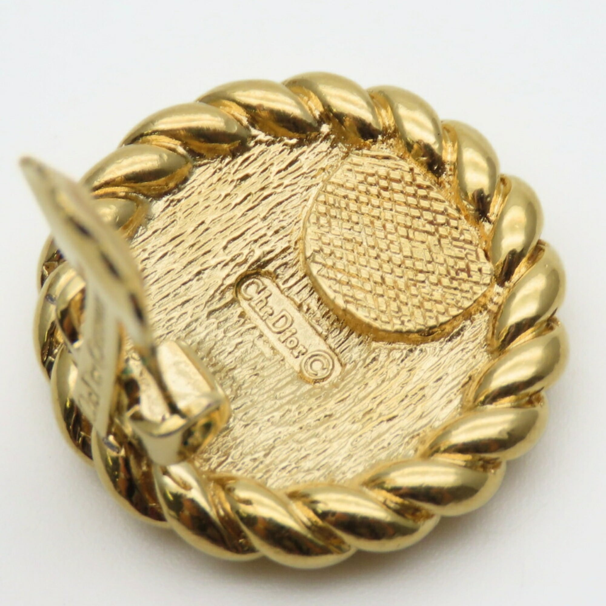 Christian Dior Metal GP Earrings for Women