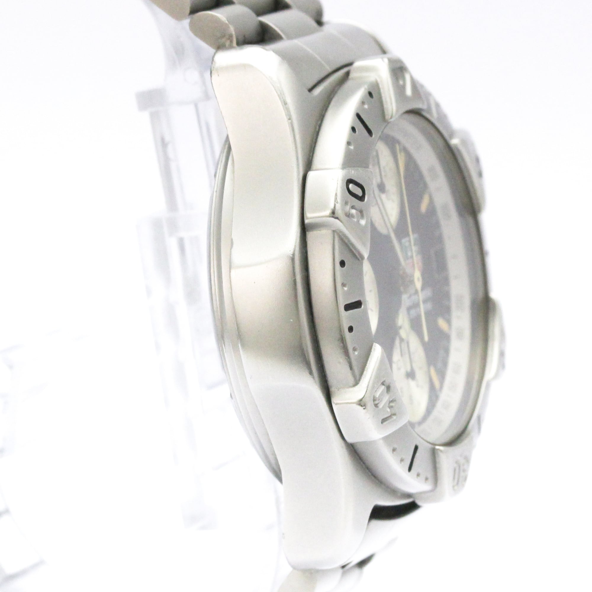 TAG HEUER Chronograph Diver Steel Automatic Mens Watch 740.306 — Good
