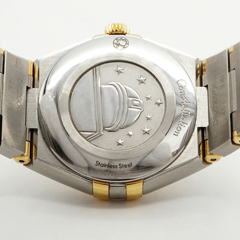 Omega Constellation Brushed Quartz 131.20.28.60.08.001 Gold Dial Women's Watch — Good