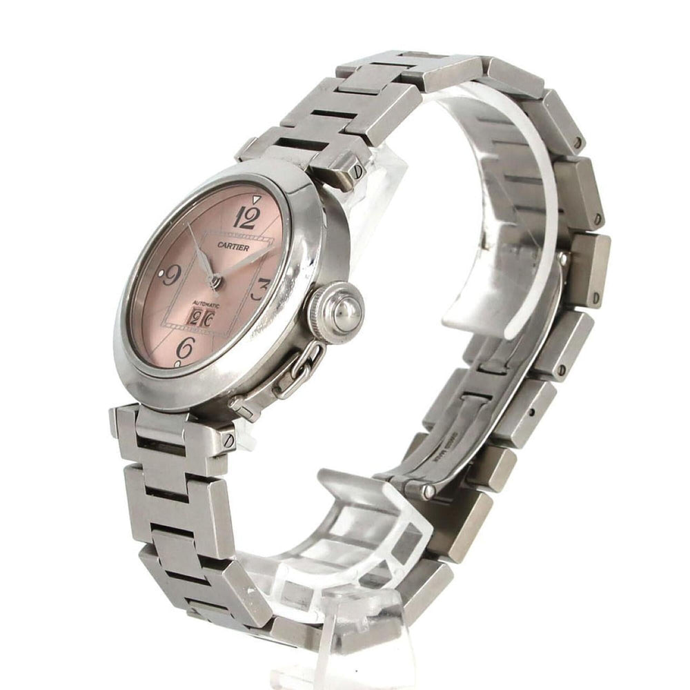 Cartier Pasha C Grande Date W31058M7 Stainless Steel Automatic Watch — Good