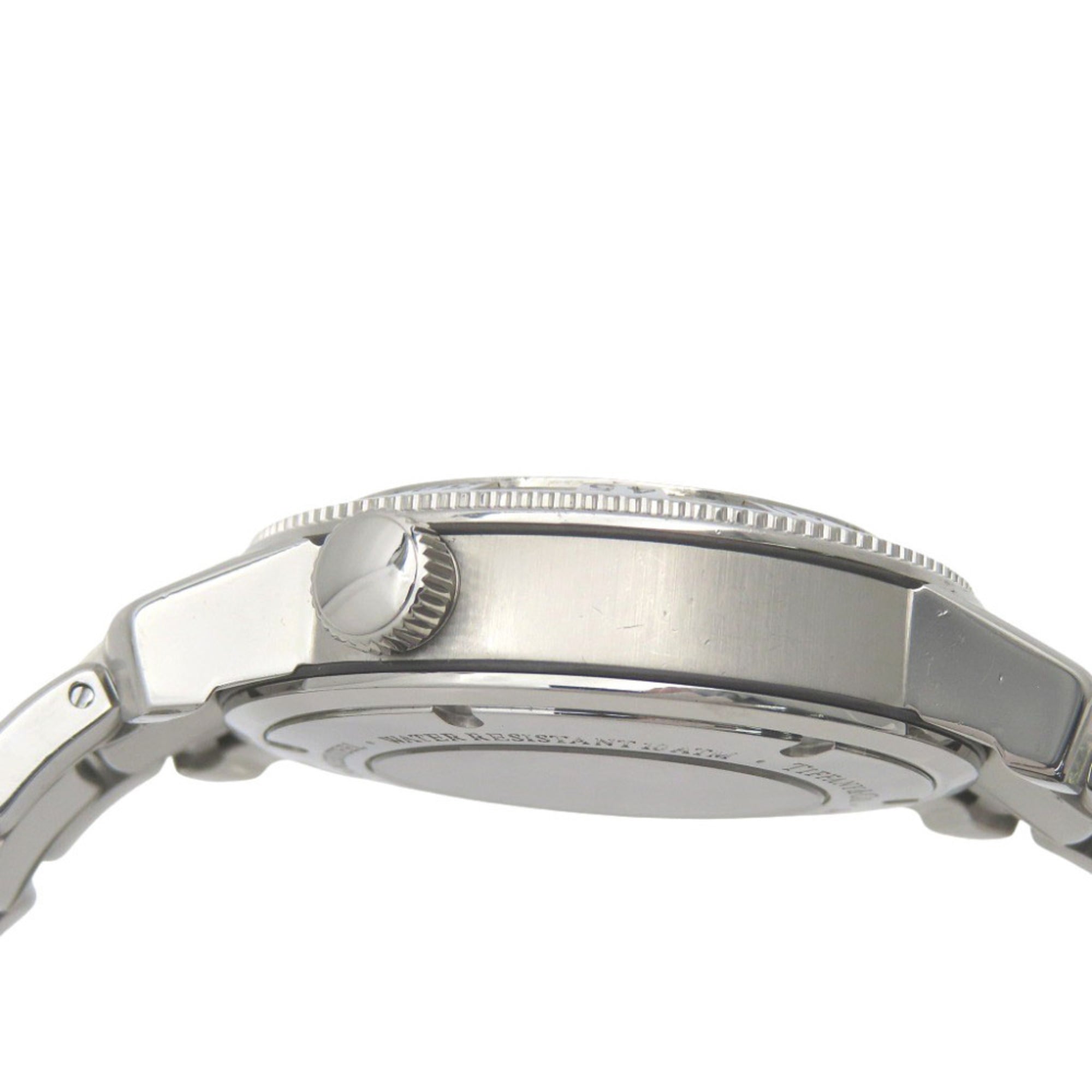 Tiffany & Co. T-57 Chronograph Watch with See-Through Back, Automatic, Stainless Steel, Gray, 0201, TIFFANY Co., Men's — Good