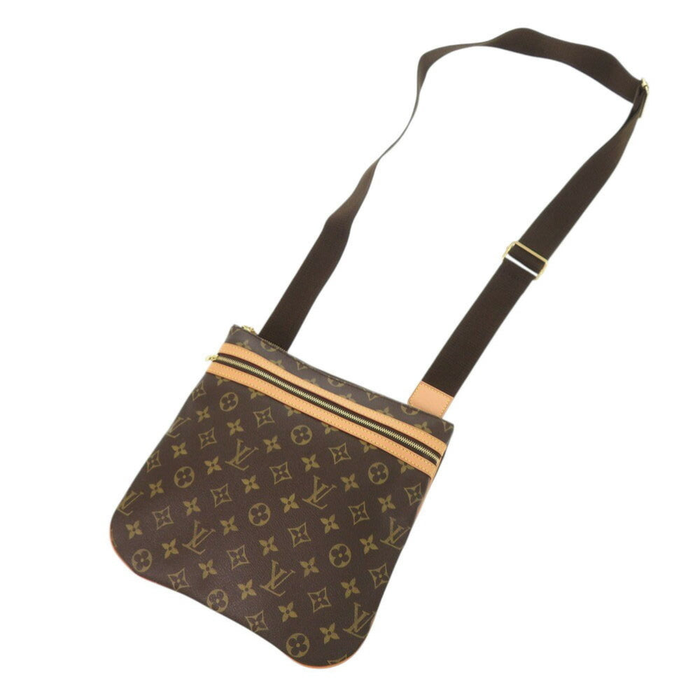 Like new Louis Vuitton Pochette Bosphore Monogram M40044 Brown Shoulder Bag LV 0418LOUIS VUITTON — Like New