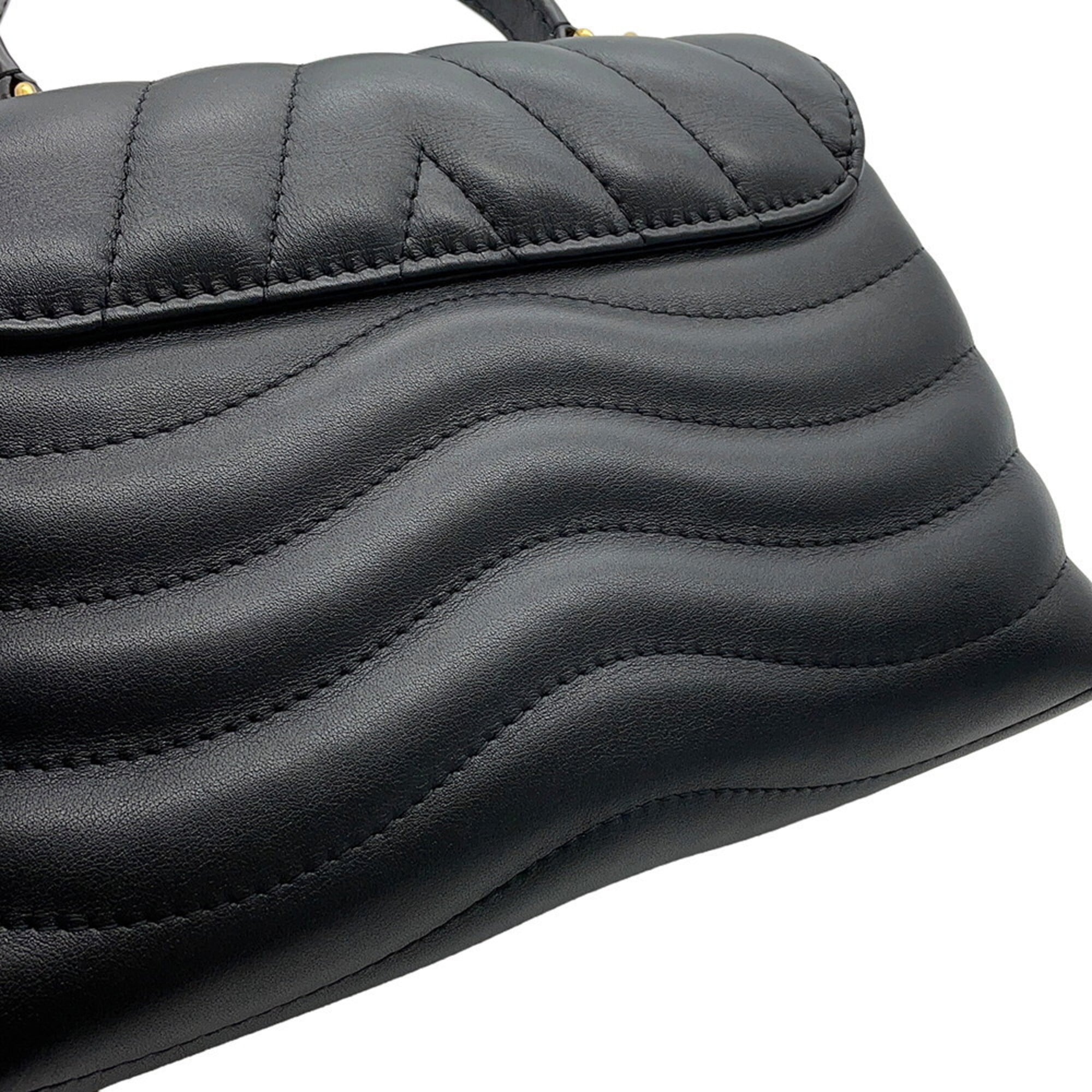 Louis Vuitton Calfskin Hold Me Handbag M21720 LOUIS VUITTON 2-Way Shoulder Bag Black