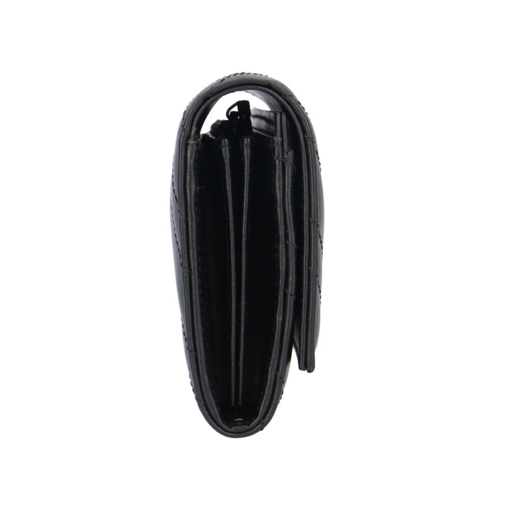 Pre-owned Gucci Continental Wallet GG Marmont Leather Long 443436 Women's