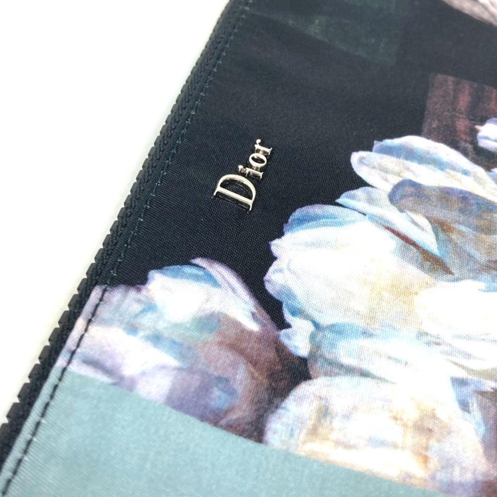 CHRISTIAN DIOR 2FBCA161XXQ Francois Barr Pouch Clutch bag Black Multicolore — Like New