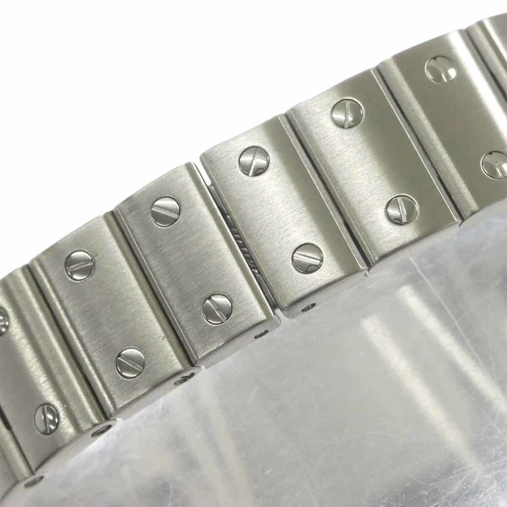 Cartier Santos Galbee SM W20044D6 Ladies' Watch, Date, Silver, Automatic Movement — Like New