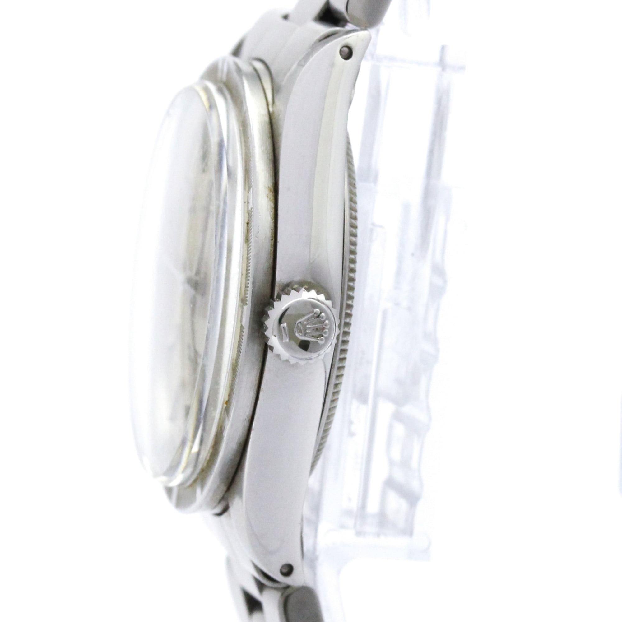 ROLEX Oyster Perpetual 1007 Steel Automatic Mens Watch Vintage — Good