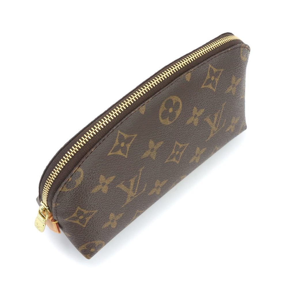Louis Vuitton Monogram Pochette Cosmetic PM Handbag Pouch Brown M47515 — Like New