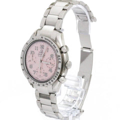 OMEGA Speedmaster Automatic Pink MOP Dial Steel Watch 3502.78 Polished — Very Good