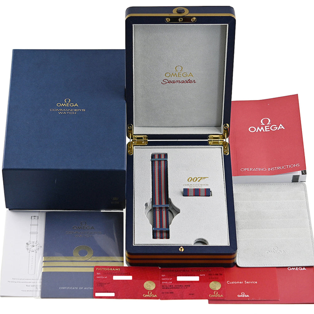 OMEGA Seamaster Diver 300M Co-Axial 41MM Commander Watch World Limited Edition 7007 212.32.41.20.04.001 — Good