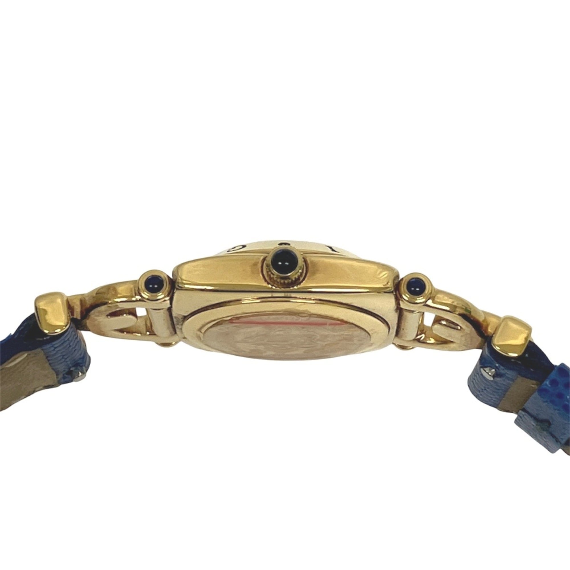 Gucci GUCCI watch, total weight 24g, stainless steel, genuine leather strap, quartz movement, white dial, 6300L — Good