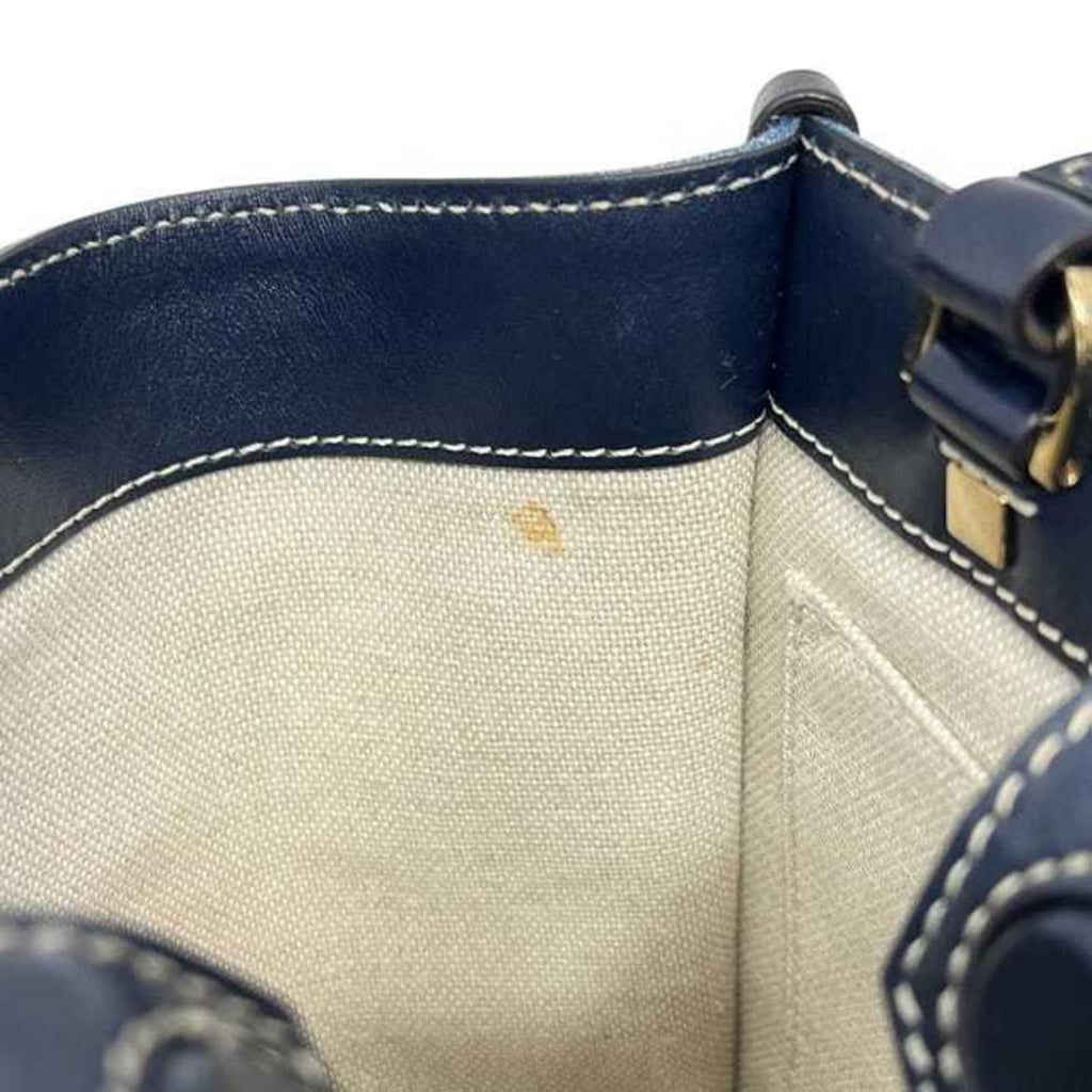 Jimmy Choo 2-way bag f-24513 denim blue navy JI1630AW001266 washed leather 55SG JIMMY CHOO handbag crossbody shoulder embroidered women's