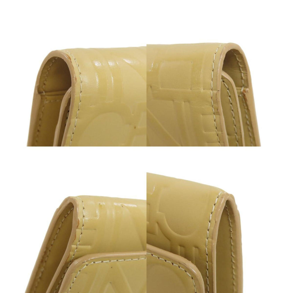 CELINE Long Wallet Leather Women's