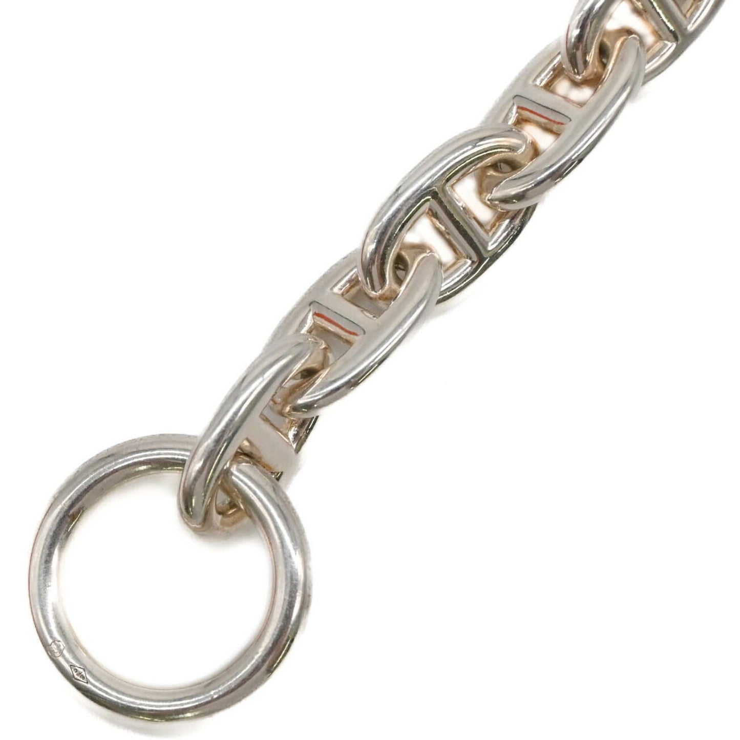 HERMES Chaine d'Ancre Bracelet MM 14 Links SV Silver 925