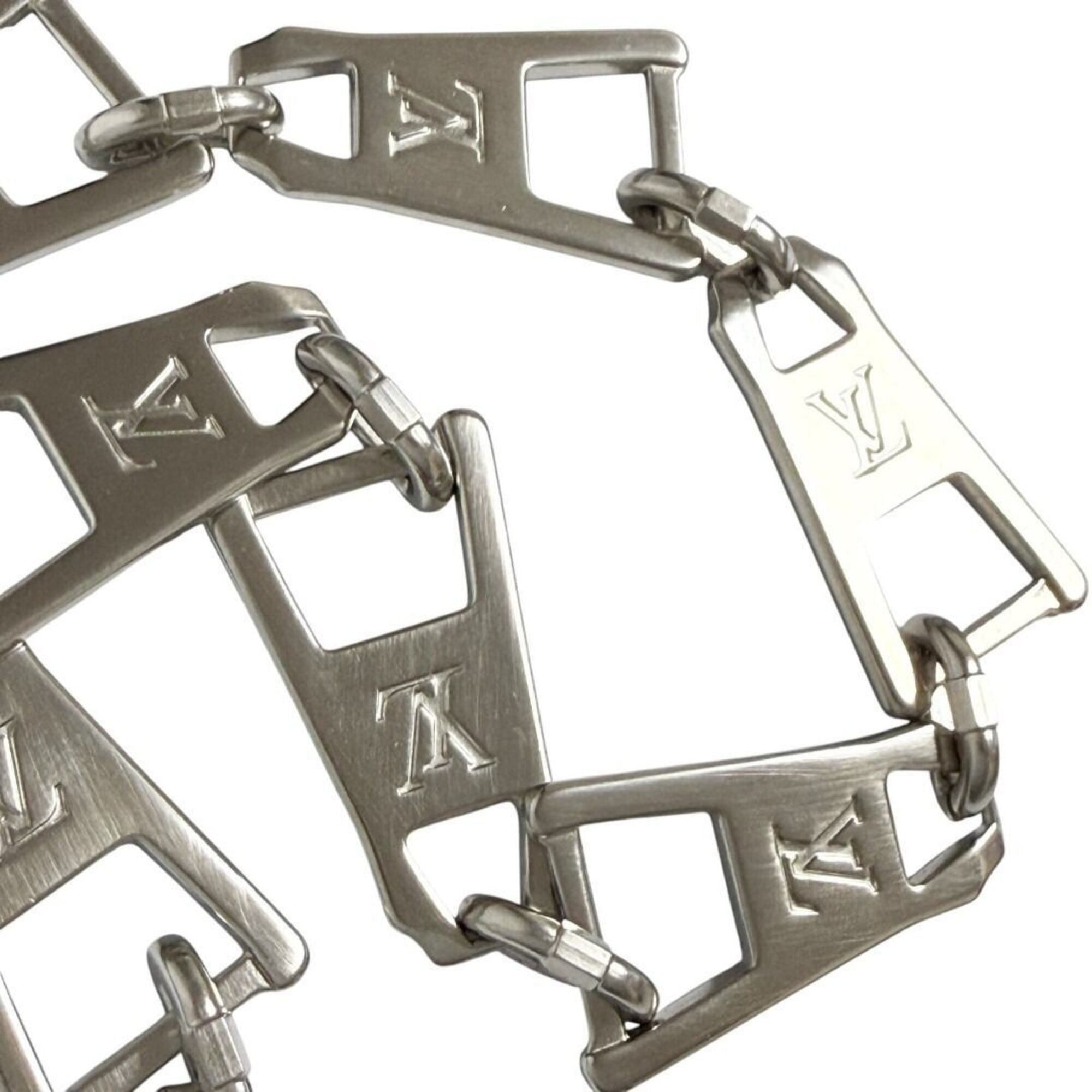 Louis Vuitton Men's Chain Link Necklace LV Zip 2021 — Like New