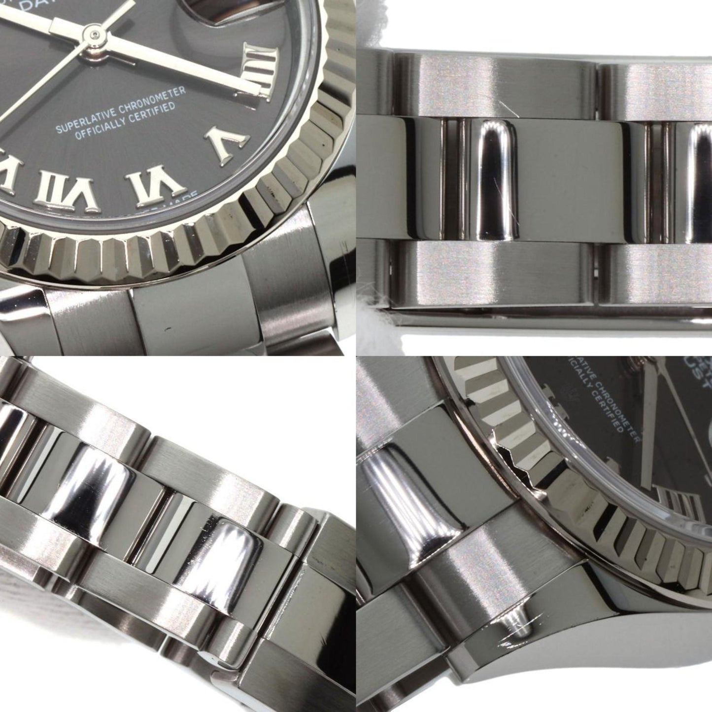 Rolex 279174 Datejust 28 Watch Stainless Steel SS K18WG Ladies ROLEX