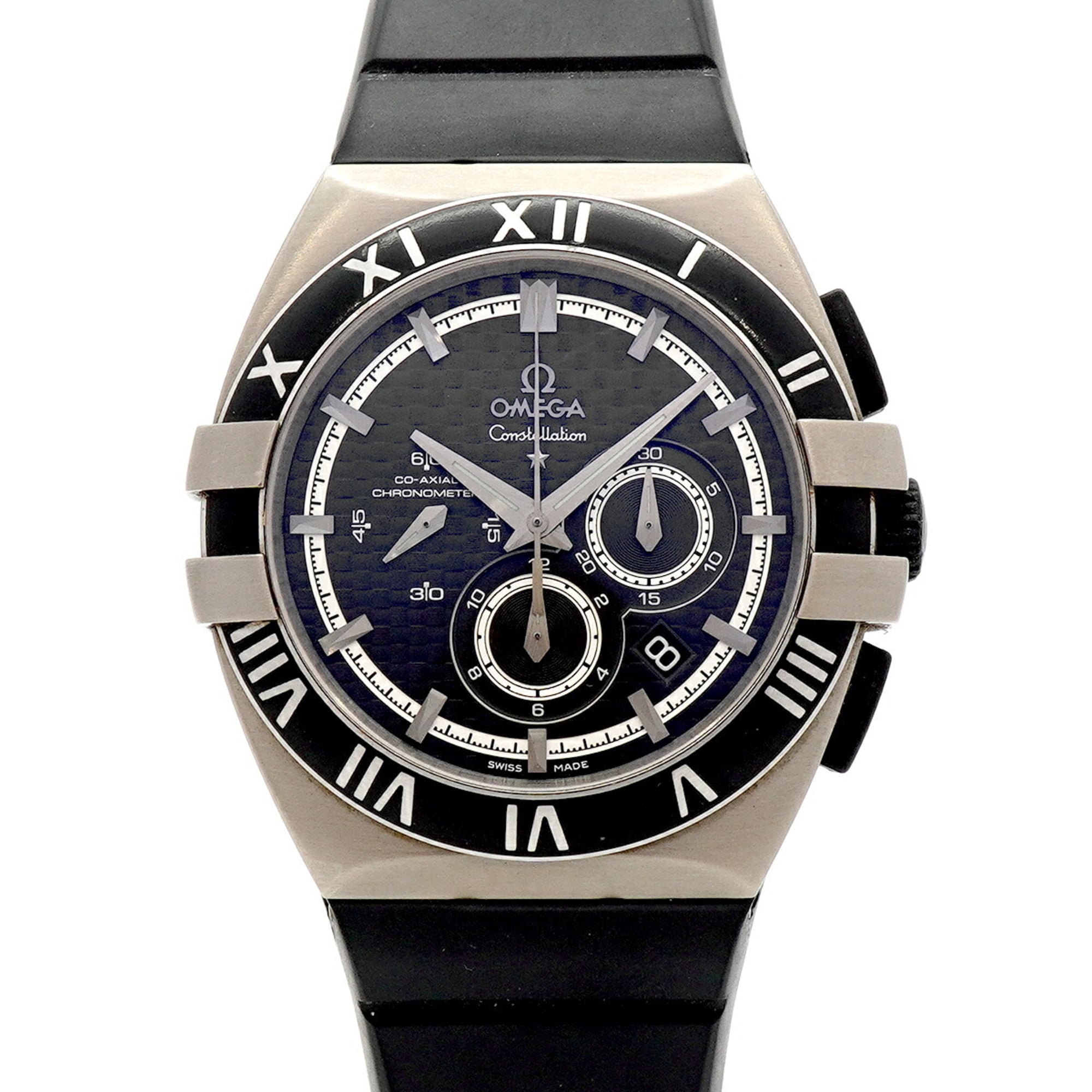 Omega Constellation Court Hills World Cup 121.92.41.50.01.001 Black Dial Men's Watch — Good