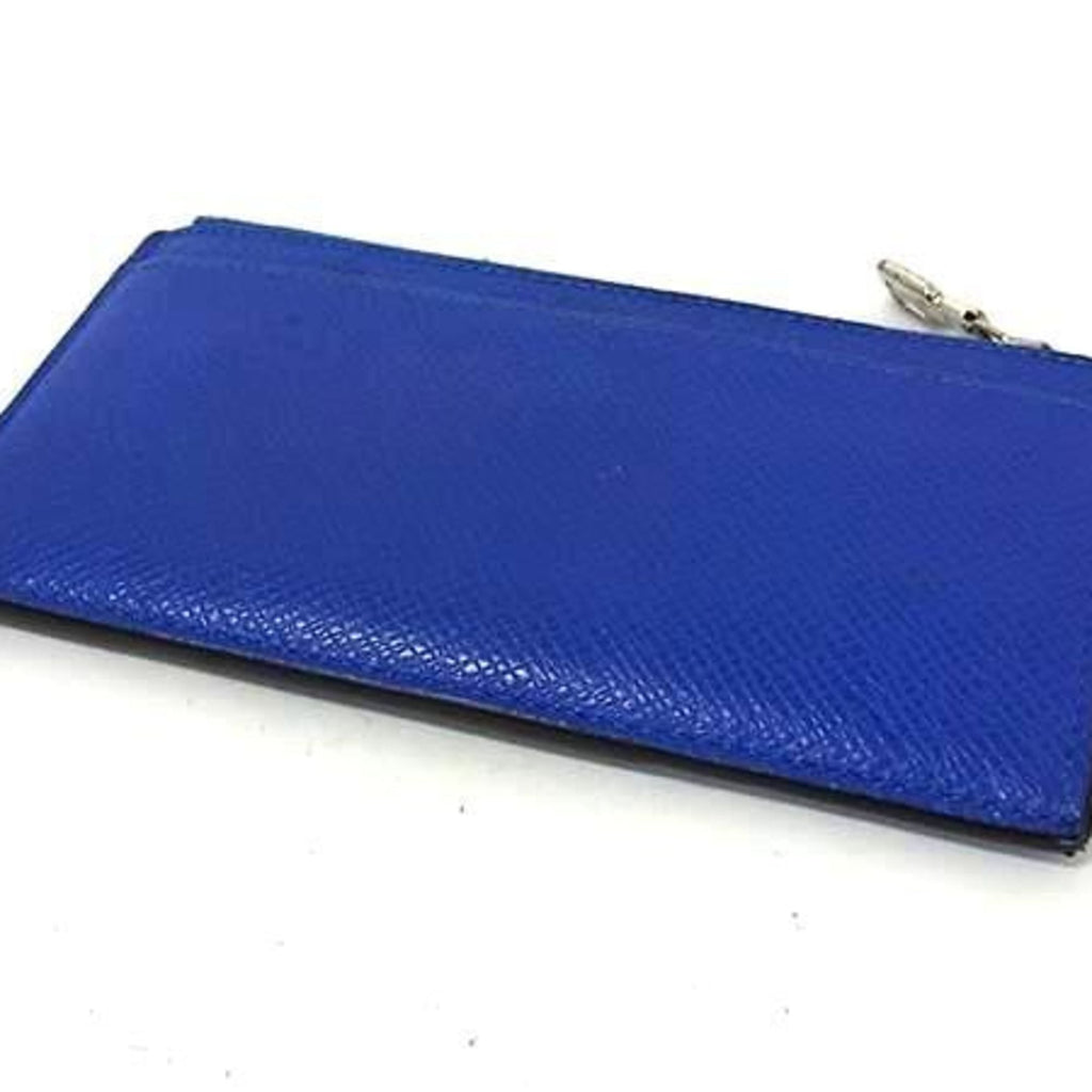 LOUIS VUITTON Louis Vuitton Wallet/Coin Case, Coin, Business Card Case M80987 Iceberg (Blue) Taiga Men's