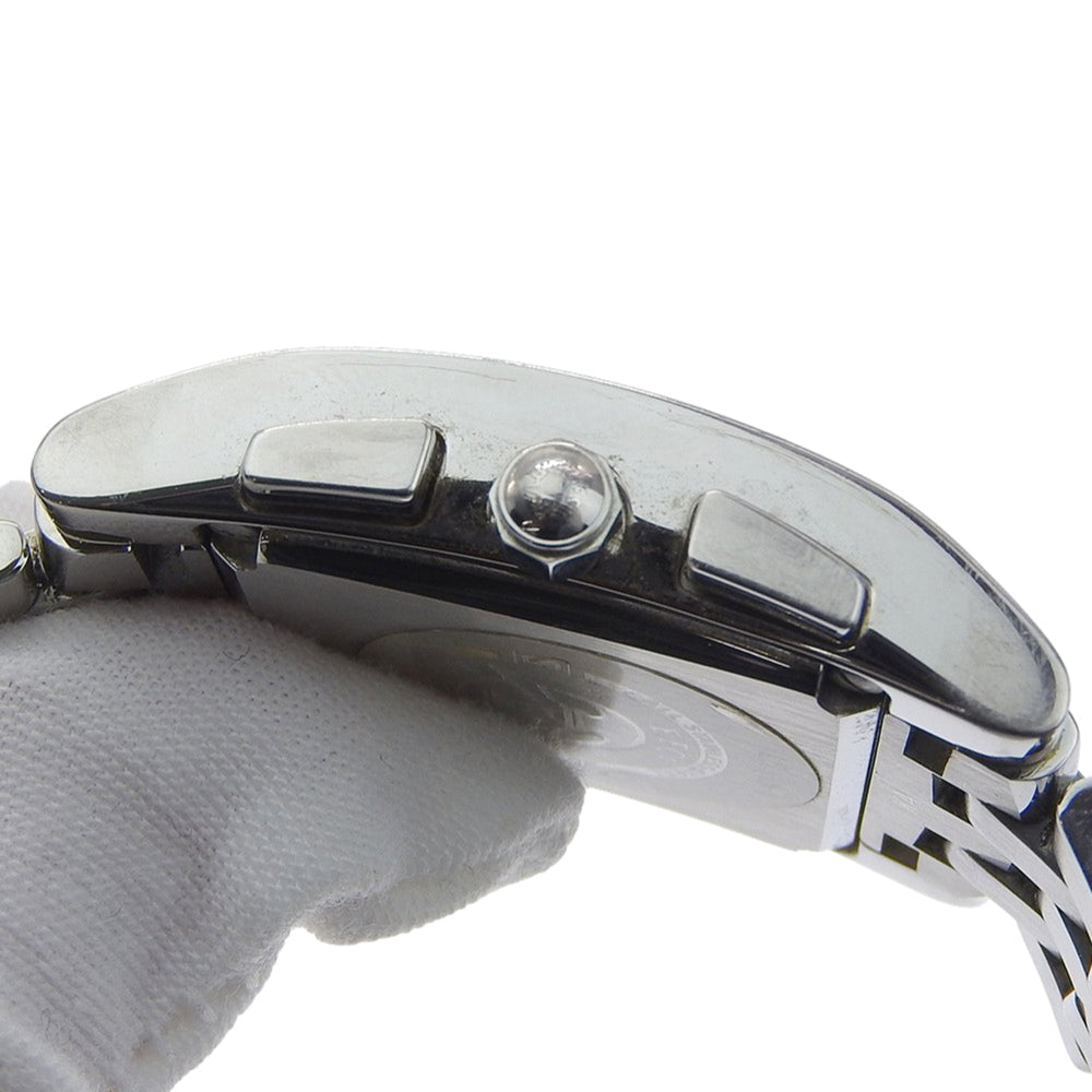 Longines DolceVita watch L5.668.4, stainless steel, quartz, analog, black dial, men's — Good
