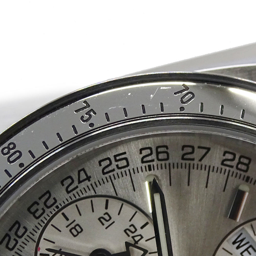 Omega Speedmaster 3523.30 Men's Watch, Brand Name, Triple Calendar, Automatic Winding, Stainless Steel (SS), Silver — Good