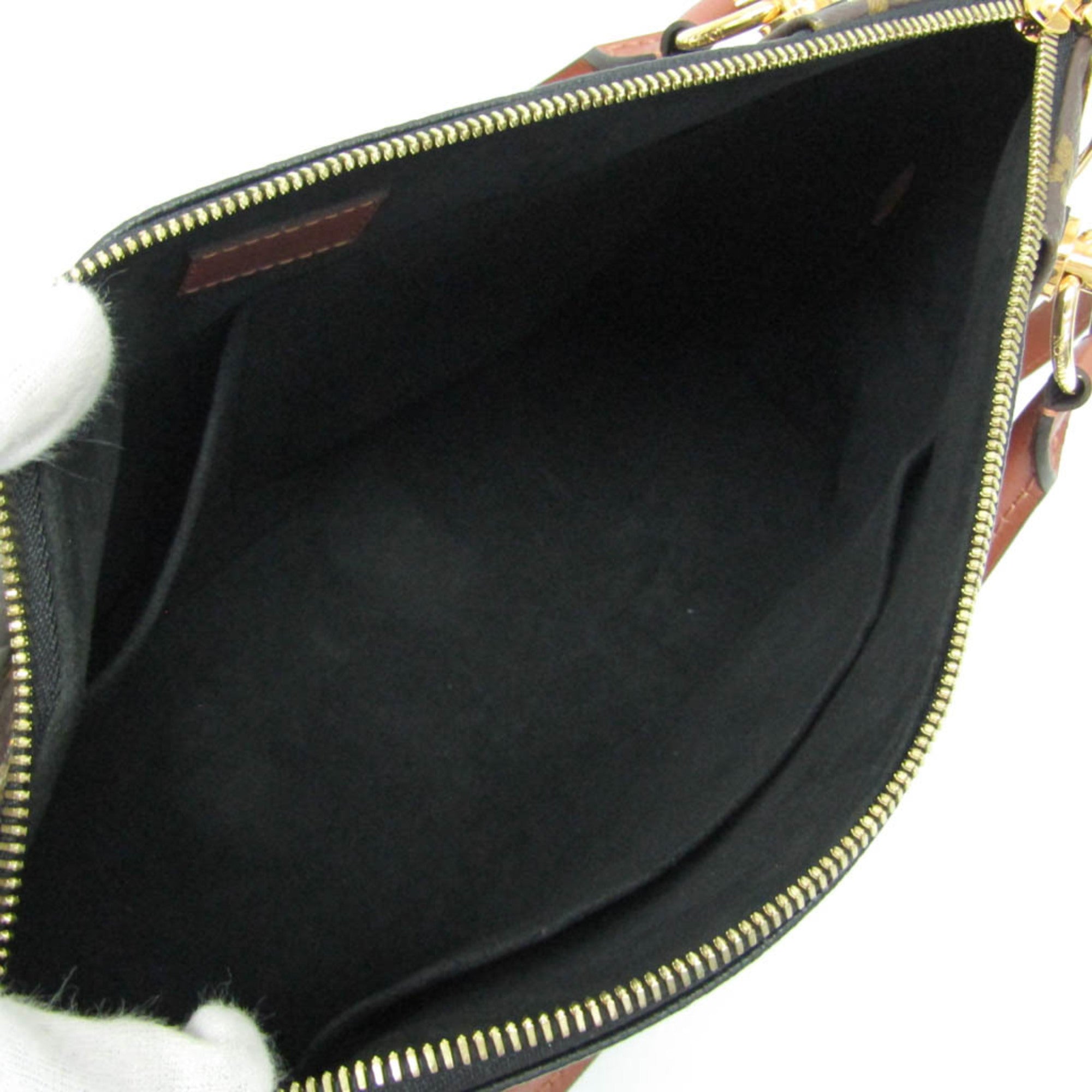 Louis Vuitton Damier V Tote MM M43948 Women's Shoulder Bag,Tote Bag Black,Brown — Like New