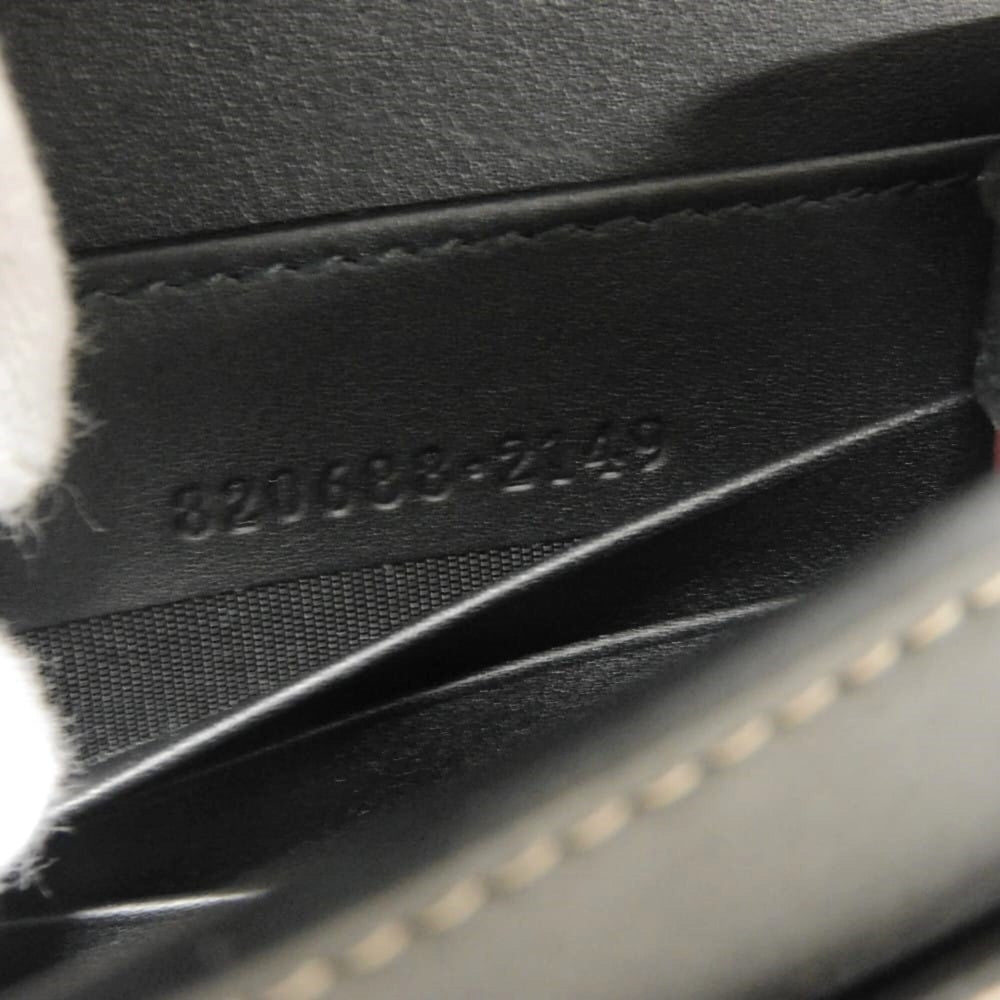 Gucci GUCCI Shoulder Bag GG Emblem Super Calf Black Web 2WAY Supreme Beige 820688 FAD6L 9741 Men's Women's — Like New