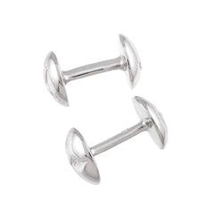 Louis Vuitton Bouton de Manchette Motif Cufflinks, SV 925 Sterling Silver (LV Cufflinks) — Like New