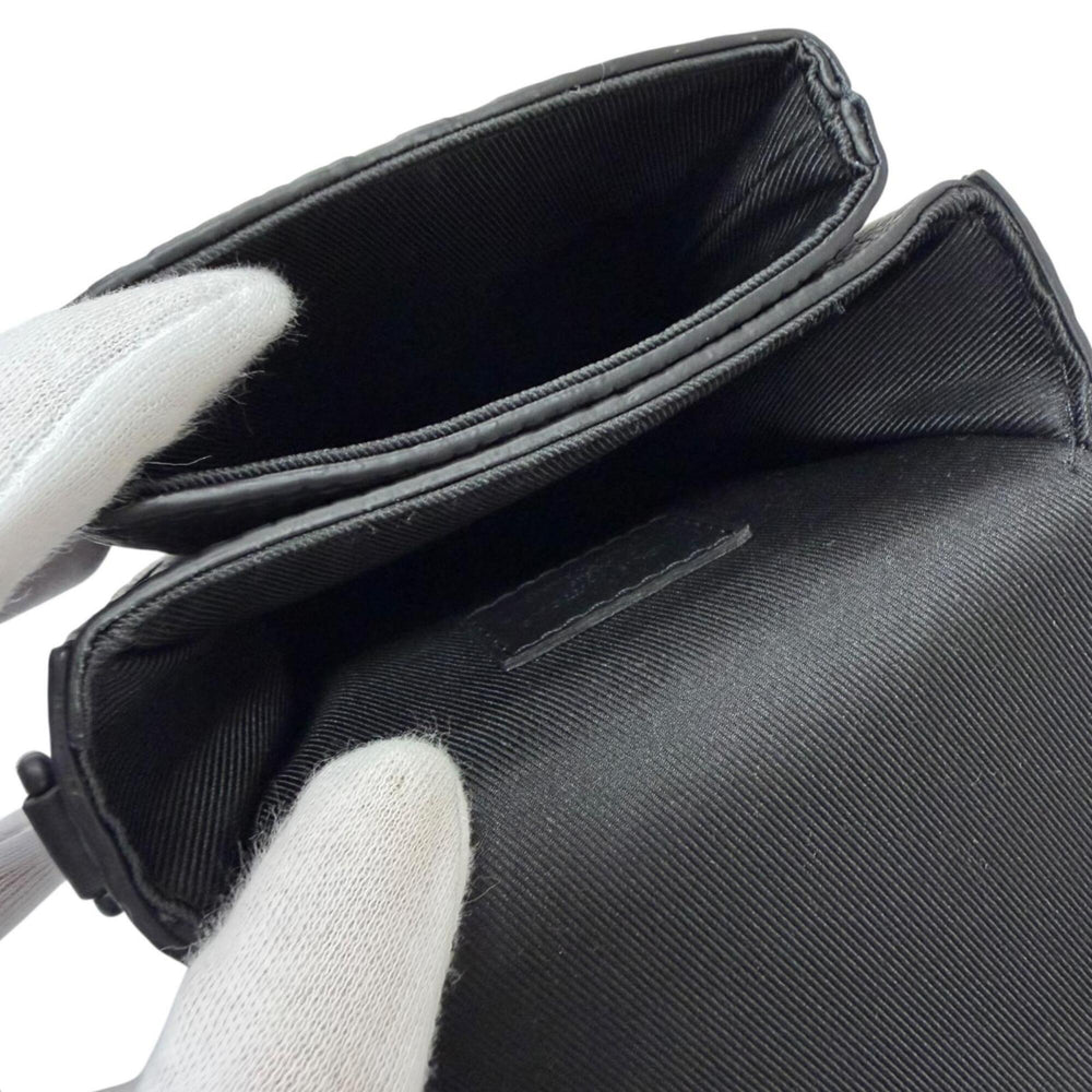 LOUIS VUITTON M81524 S-Lock Vertical Wearable Wallet Leather Taurillon Monogram Shoulder Bag Black Made in France Men's with Dust — Like New