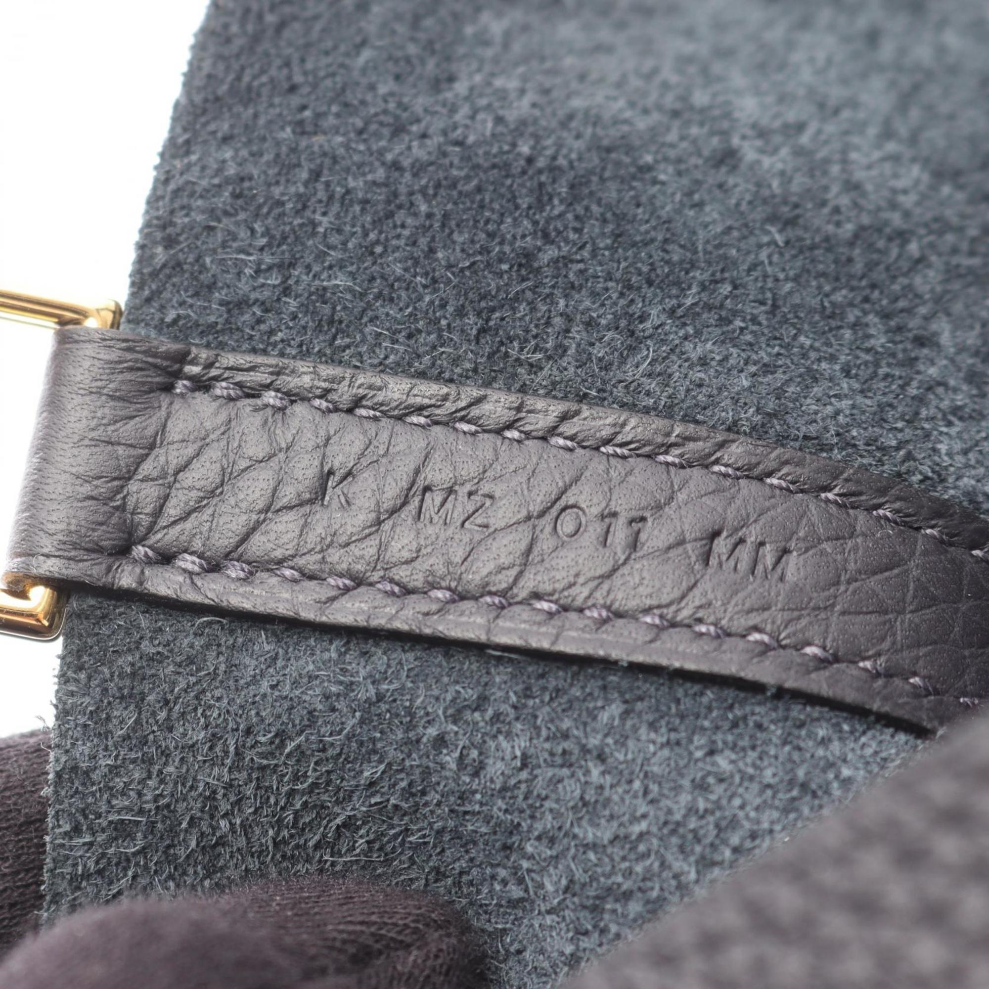 Hermes Picotin Lock PM Handbag, Leather, Taurillon Clemence Women's, Navy Blue — New - Store Return