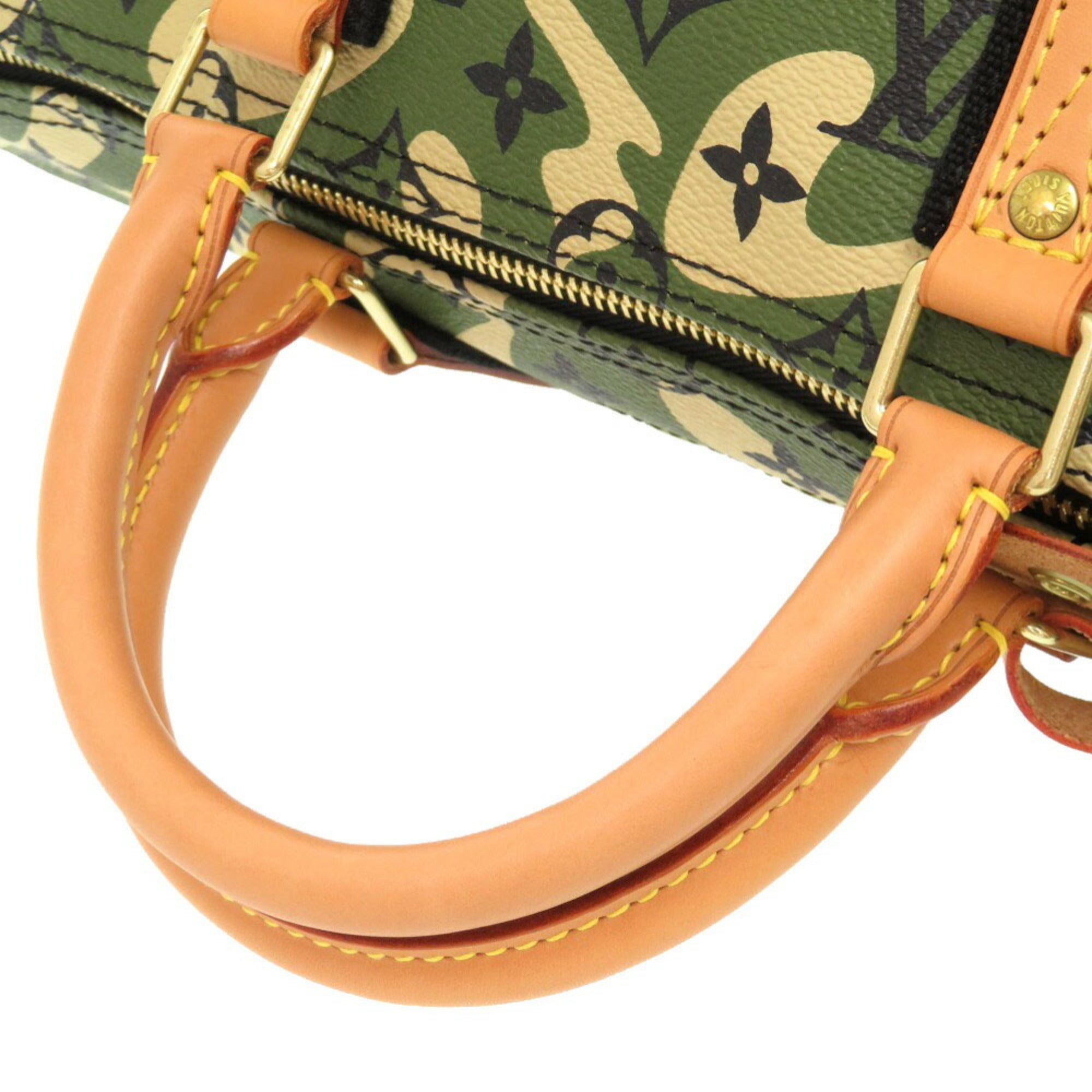 Louis Vuitton Speedy 35 Monogram M95773 Boston bag Handbag Takashi Murakami Camouflage LV 0096 LOUIS VUITTON Mogue — Like New