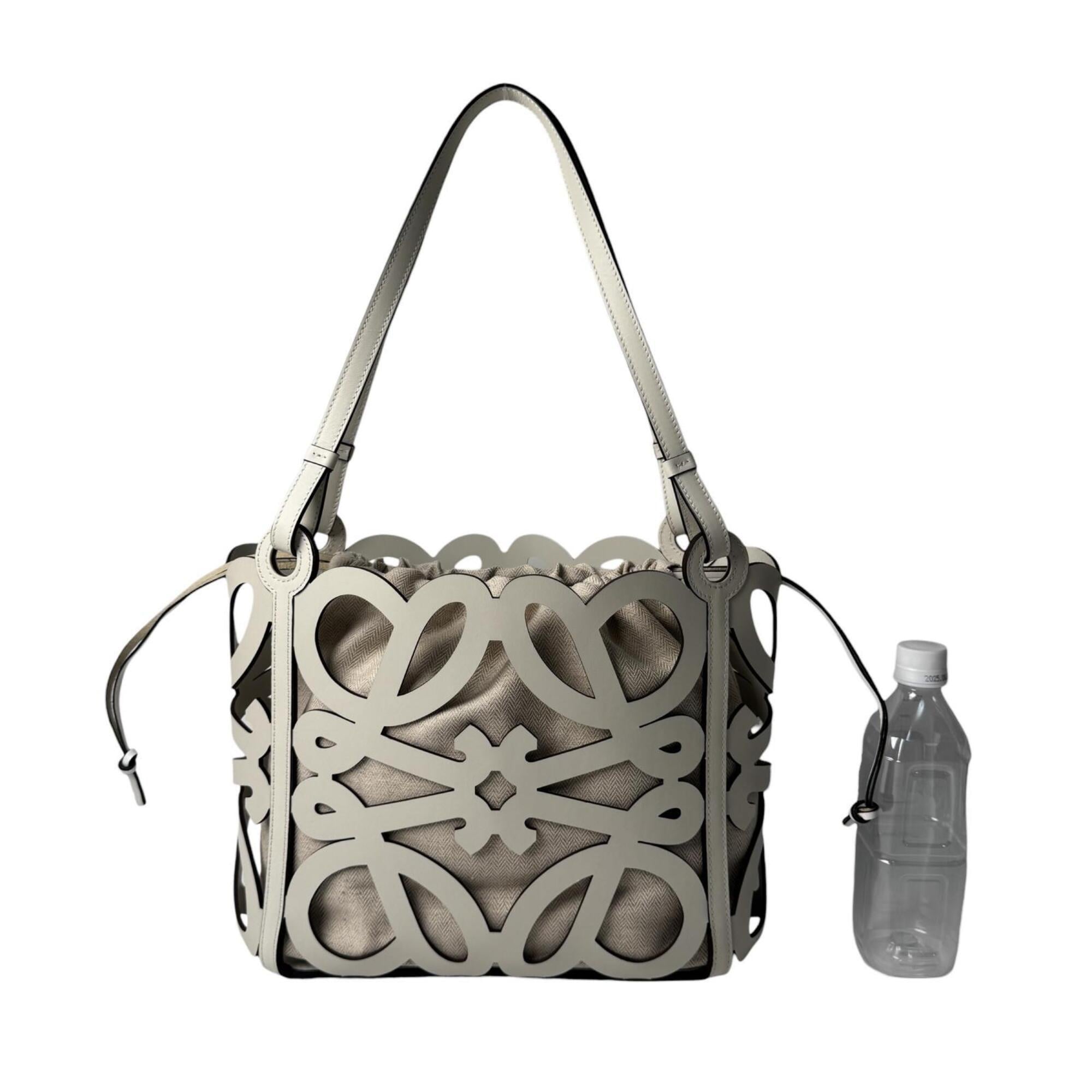 Loewe Anagram Cutout Tote Bag for Women — Like New