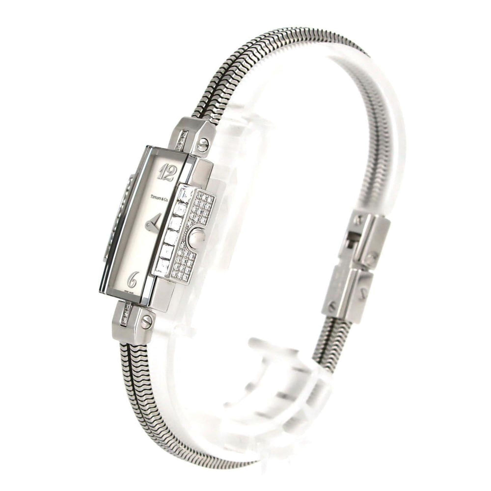 Tiffany Cocktail Watch, WG Baguette D, 18675293, Quartz Watch — Very Good