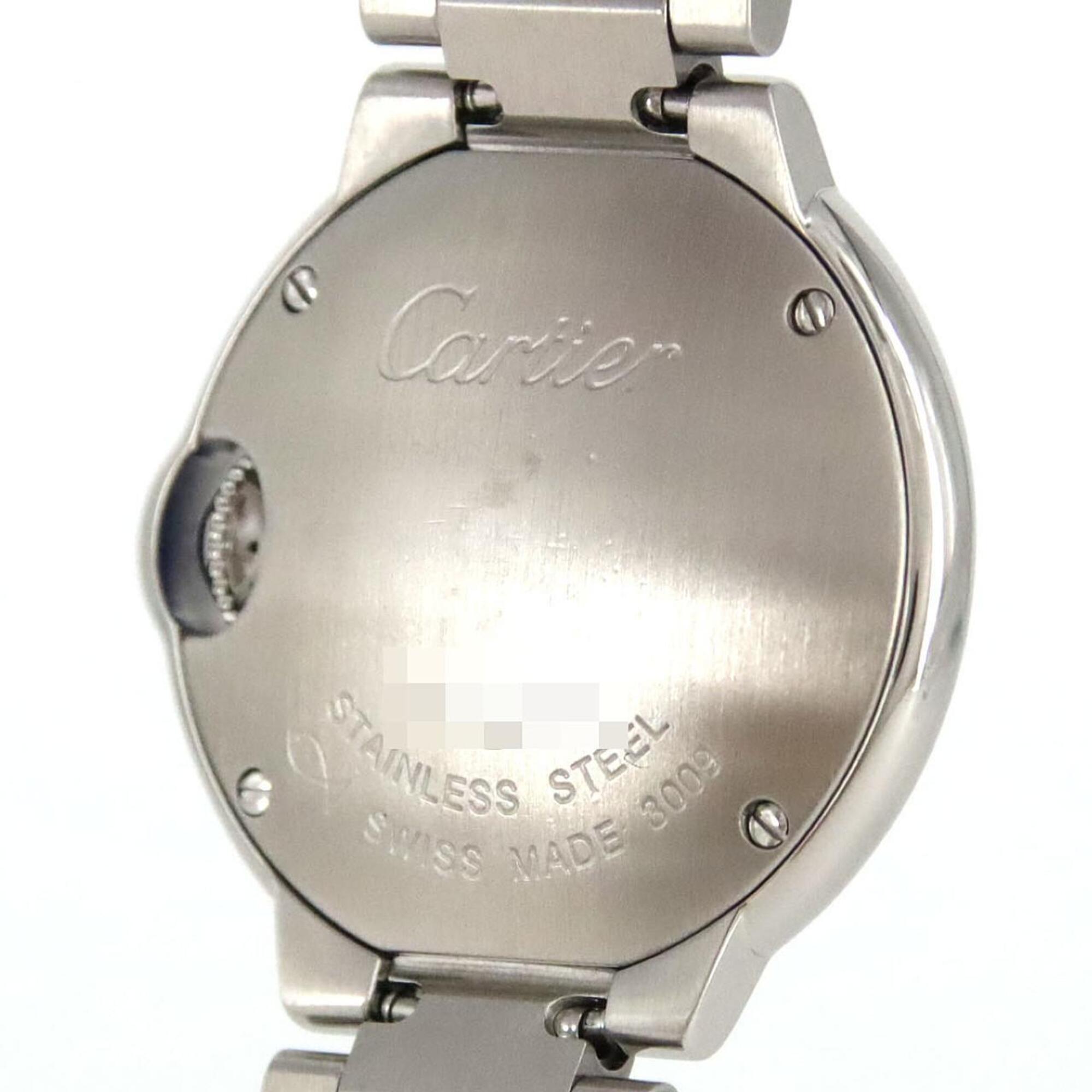Cartier Ballon Bleu SM W69010Z4 SS Quartz Watch — Very Good