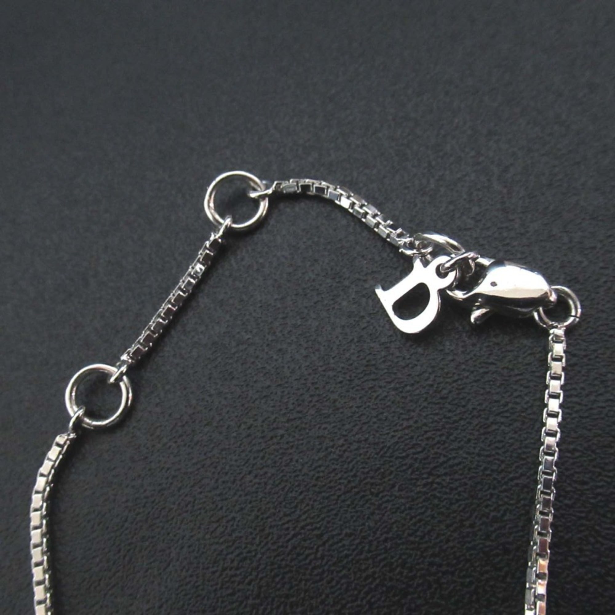 Vintage Christian Dior Dog Tag Bracelet in Silver for Men and Women