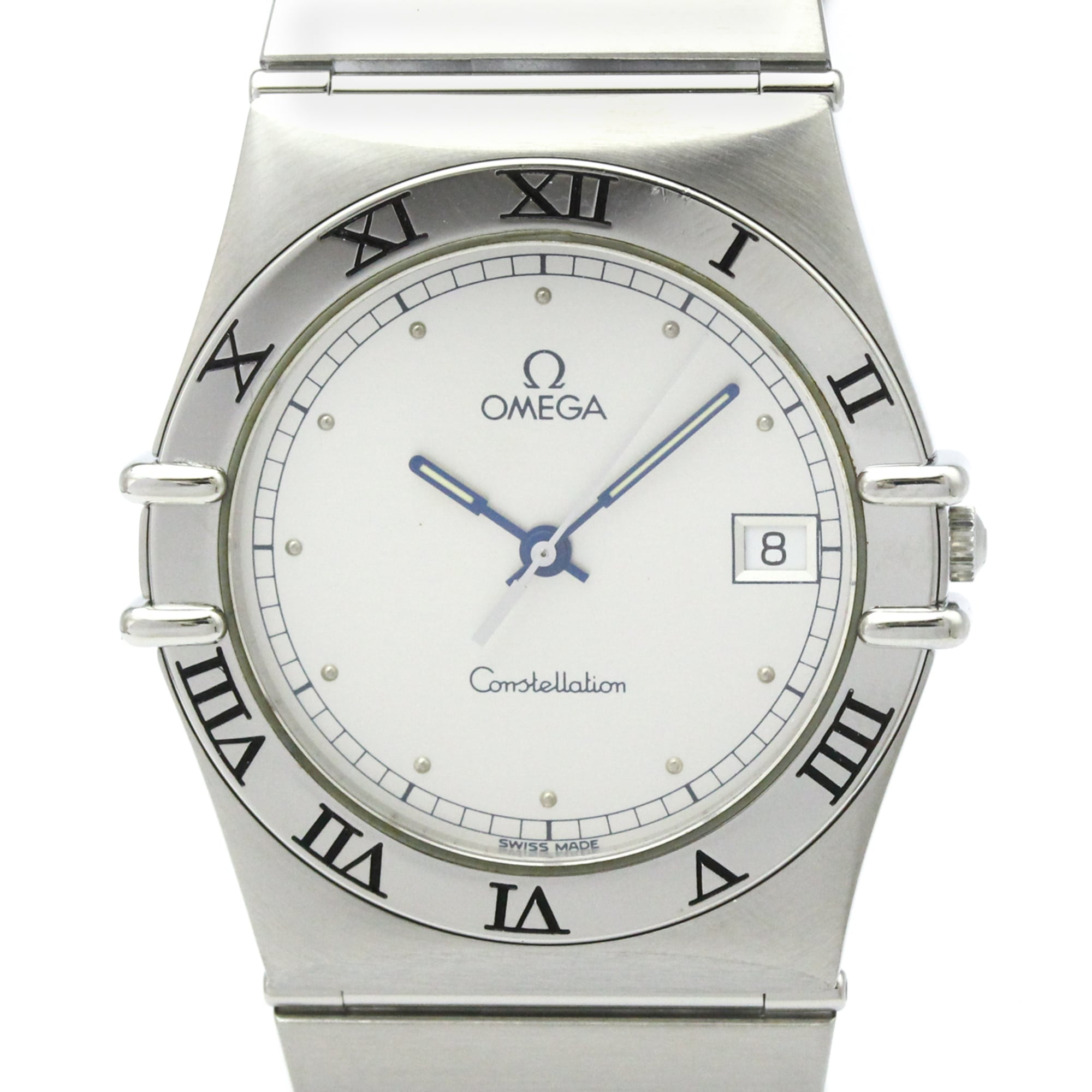 OMEGA Constellation Stainless Steel Quartz Mens Watch 396.1070 Polished — Very Good