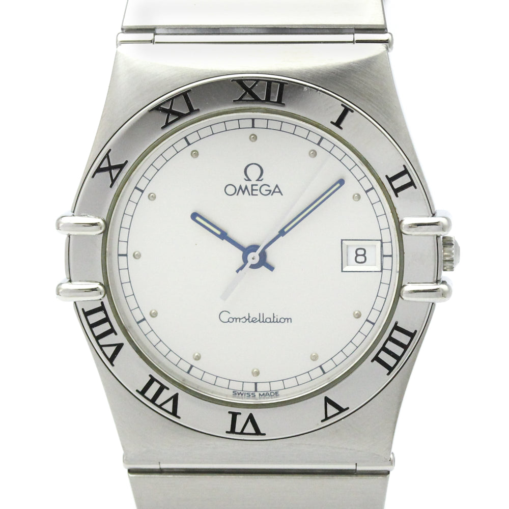 OMEGA Constellation Stainless Steel Quartz Mens Watch 396.1070 Polished — Very Good