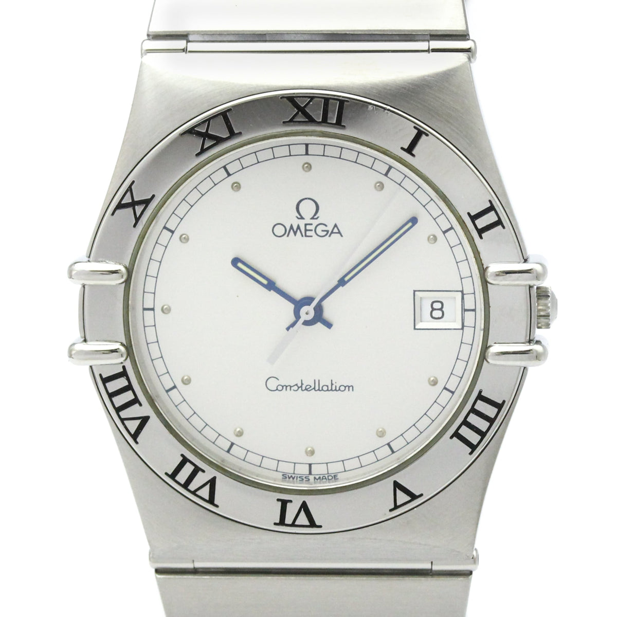 OMEGA Constellation Stainless Steel Quartz Mens Watch 396.1070 Polished — Very Good