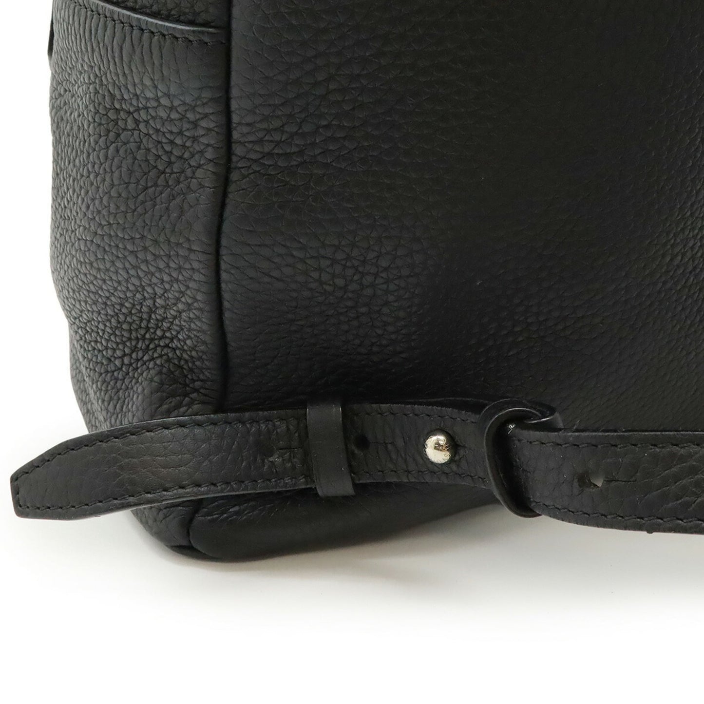 LOUIS VUITTON Armand Taurillon Leather Backpack in Black, Noir, M42687