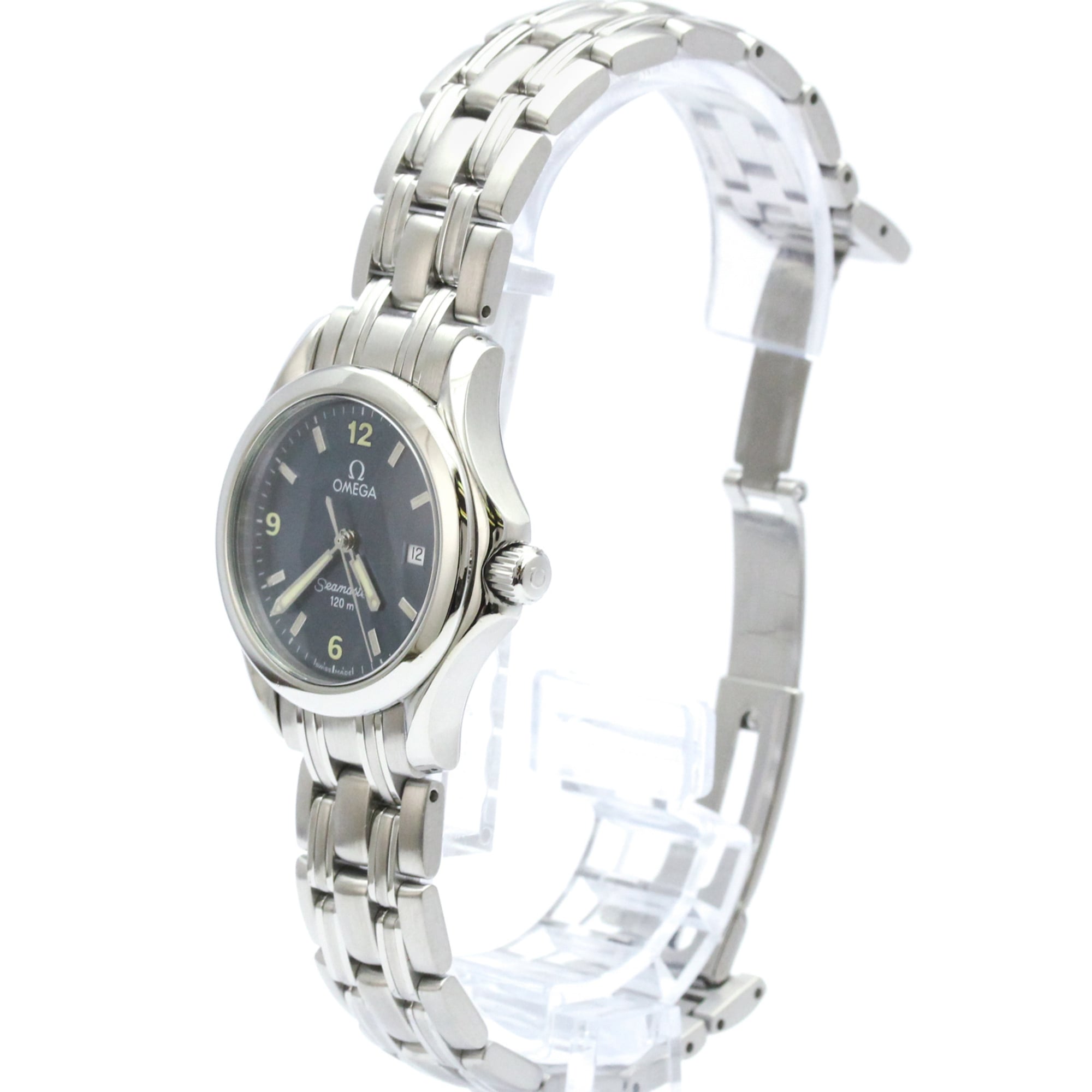 OMEGA Seamaster 120M Steel Quartz Ladies Watch 2581.83 Polished — Very Good