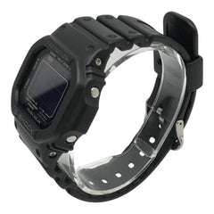 CASIO G-SHOCK 5600 Series Men's Digital Tough Solar Radio-Controlled Watch, Black GW-M5610-1BJF T1 — Good