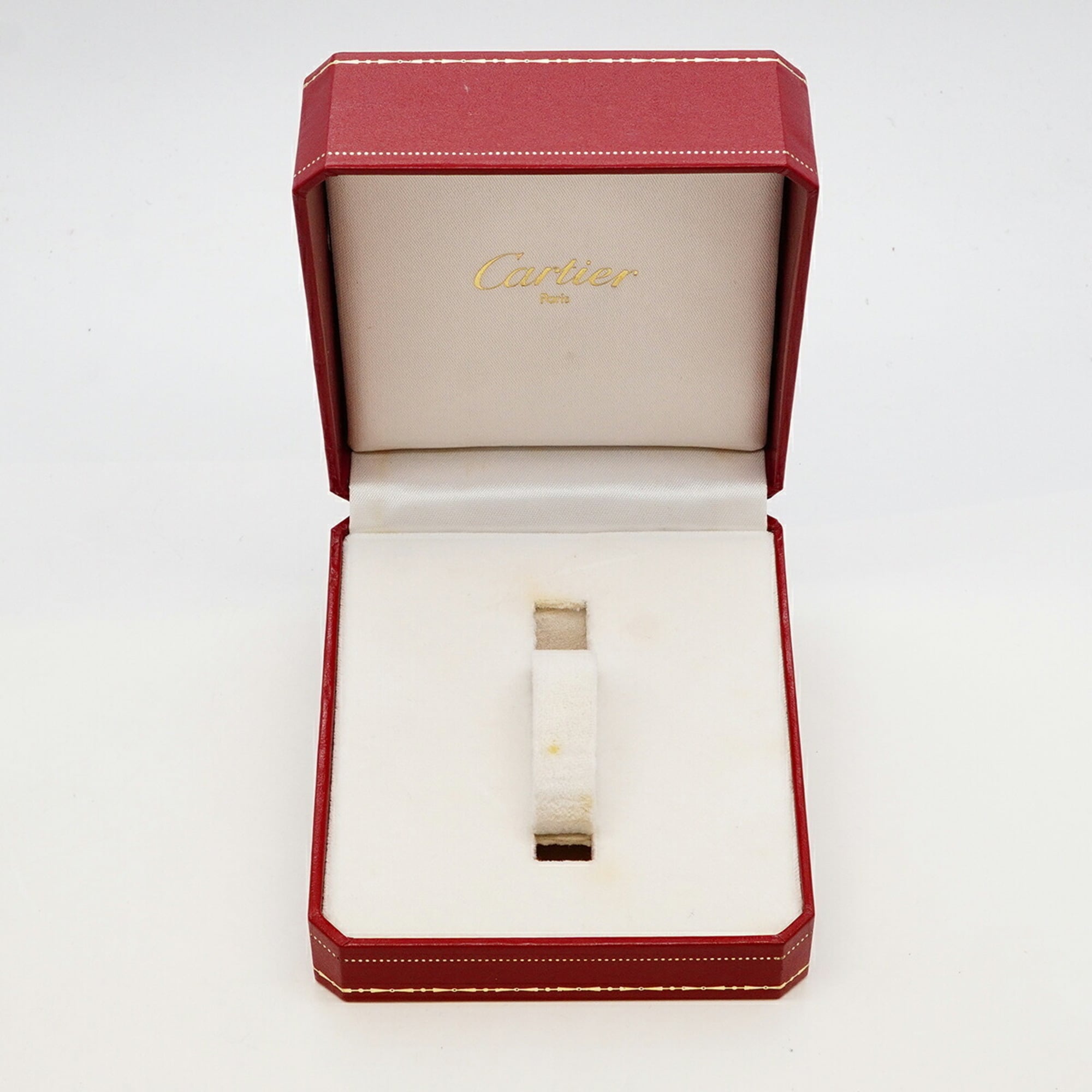 Cartier Santos Octagon SM W2001683 Beige Dial Women's Watch — Very Good