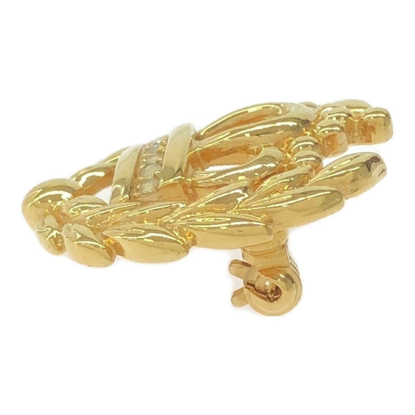 BURBERRY Burberry Laurel Crown Brooch VINATGE Gold Women's Mikunigaoka Store ITITABWSCW16 RM0107V