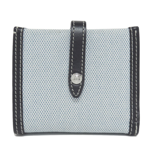 Burberry bi-fold wallet canvas ladies