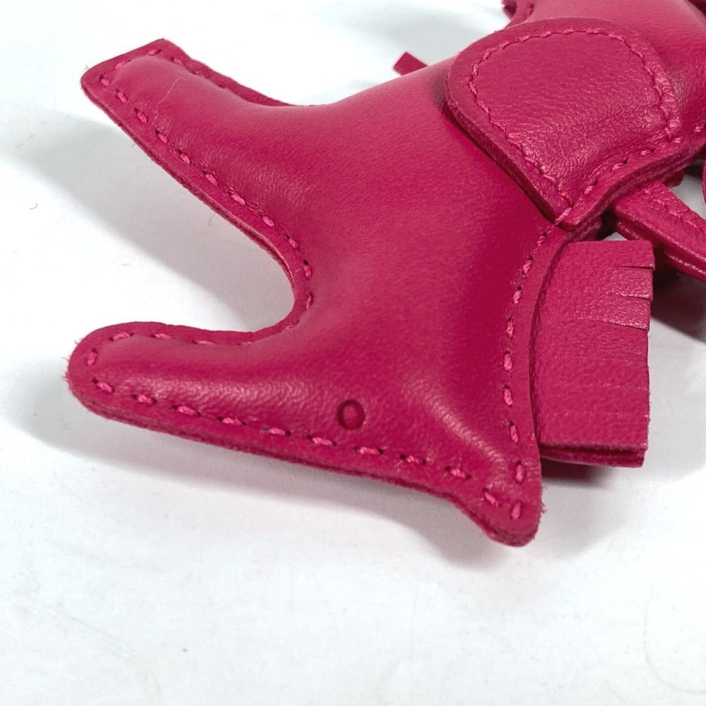 HERMES Hermes Horse Rodeo PM Bag Charm Accessory So Pink Anjo Miro Women's Rose Mexico — Like New