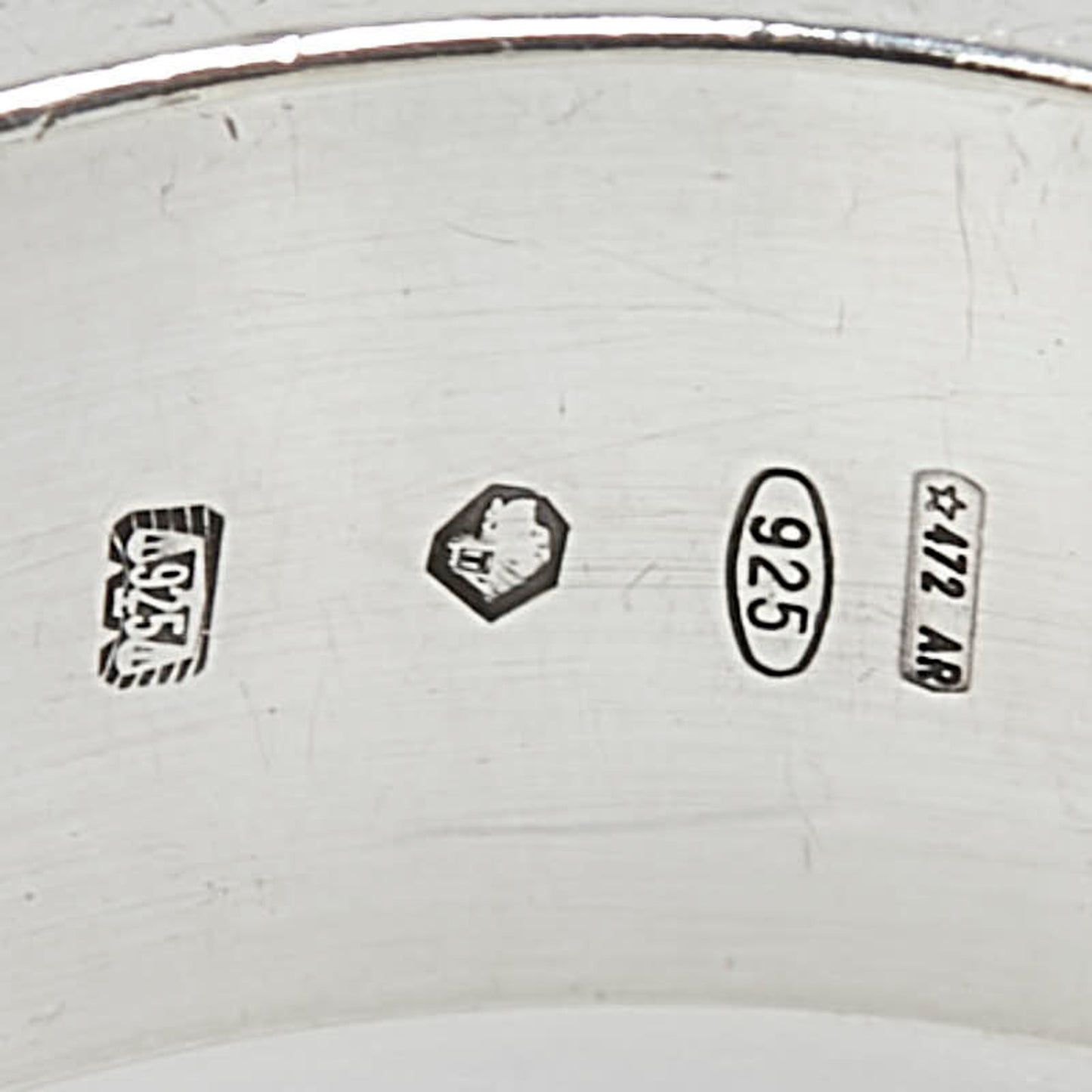 Gucci Branded G Ring #14 SV925 Silver Women's GUCCI