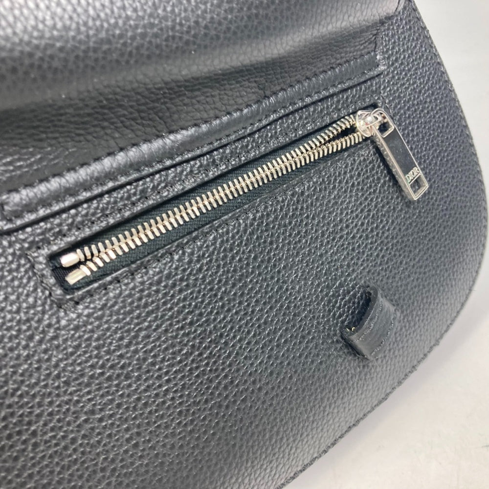 CHRISTIAN DIOR Bag Saddle backpack Backpack Black — Like New