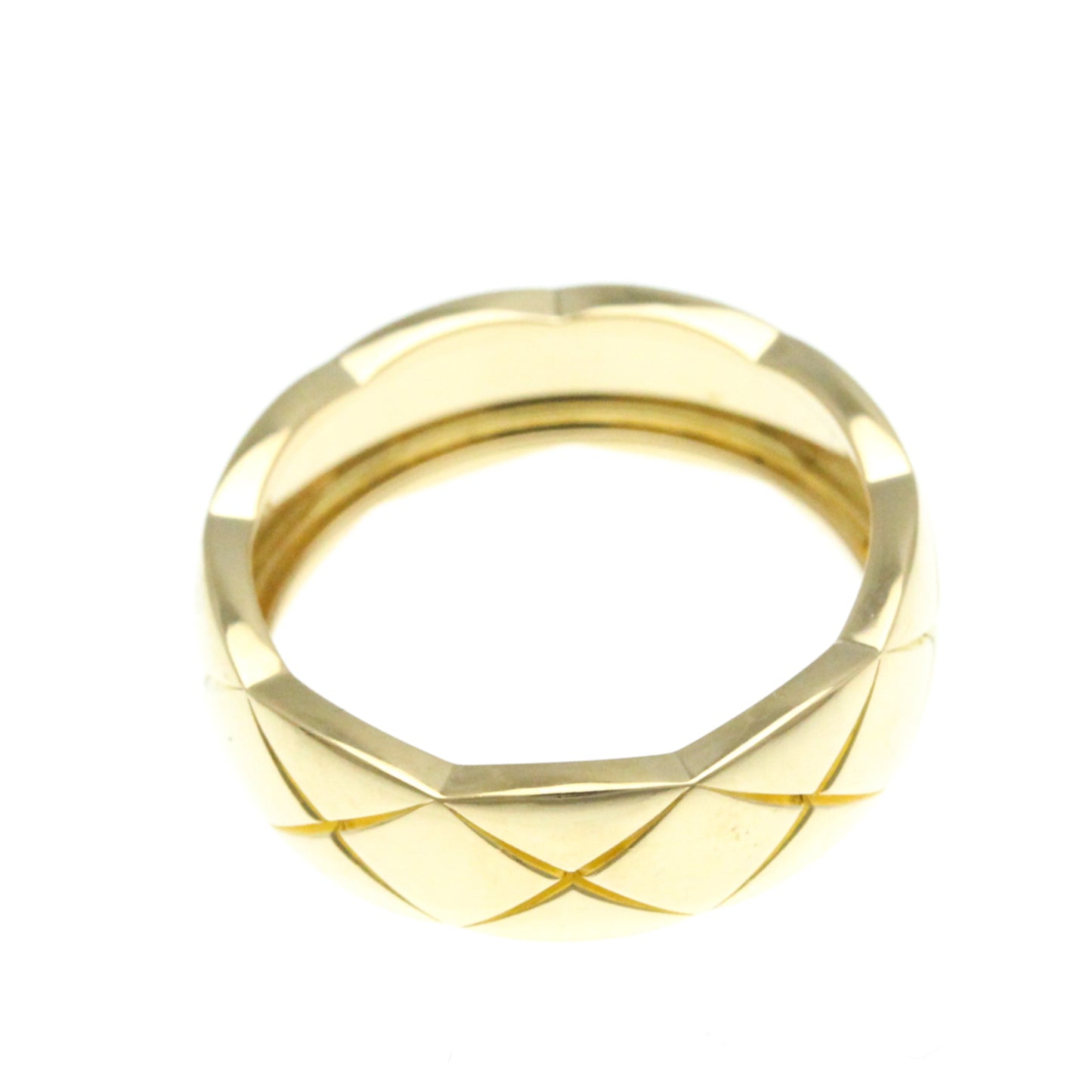 Chanel Coco Crush Medium Size Ring Yellow Gold (18K) Fashion No Stone Band Ring Gold