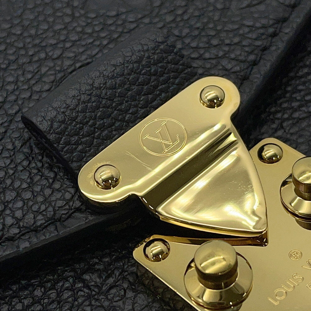 Louis Vuitton Monogram Empreinte Pochette Métis EW M46595 2-way Shoulder Bag, Black. Handbag for Women. LOUIS VUITTON — Like New