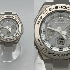 CASIO G-SHOCK G-STEEL Radio-Controlled Solar Watch, 20 ATM Water Resistant, GST-W310-7AJF — Very Good