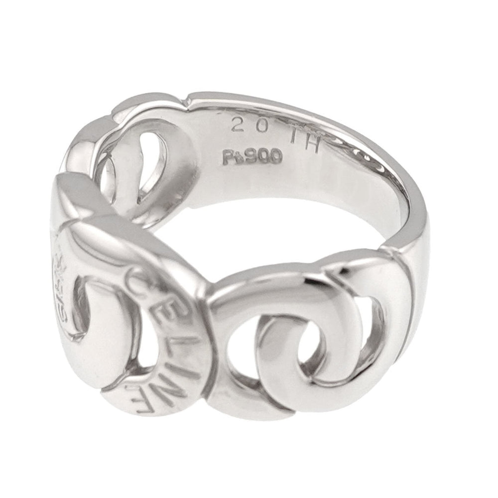 Celine CELINE 1 Ring Pt Platinum — Like New
